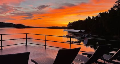 Luxueux et spacieux lac Hartwell Accueil