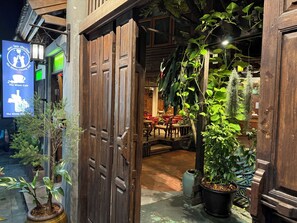 Fassade der Unterkunft