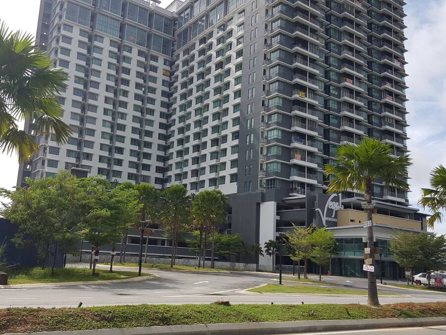 Voorkant van accommodatie