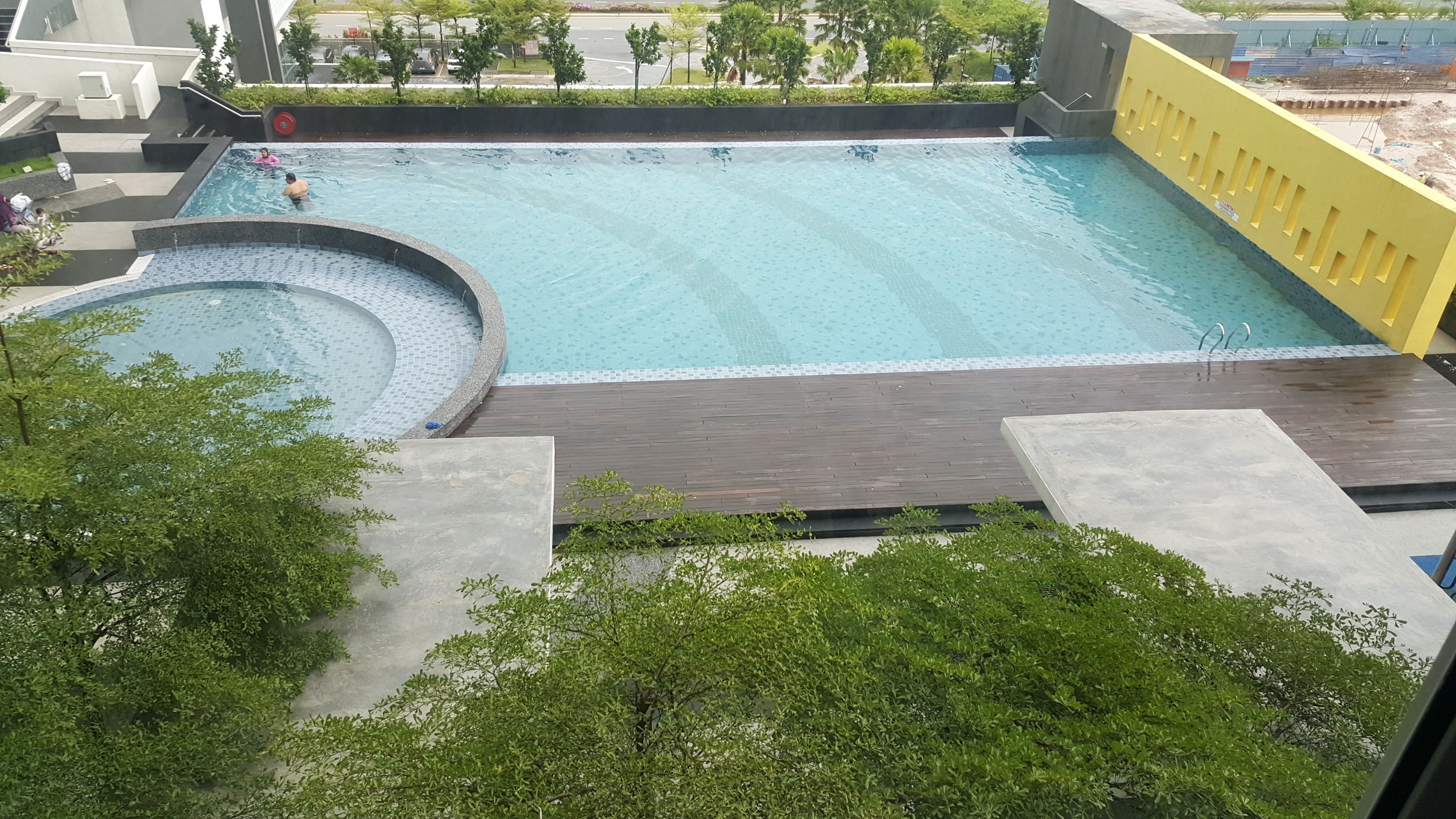 Vista desde la propiedad