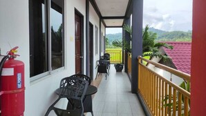 Rom – standard, 1 queensize-seng | Terrasse/patio