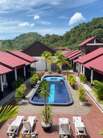 Outdoor pool. Langkawi Anjung Villa
