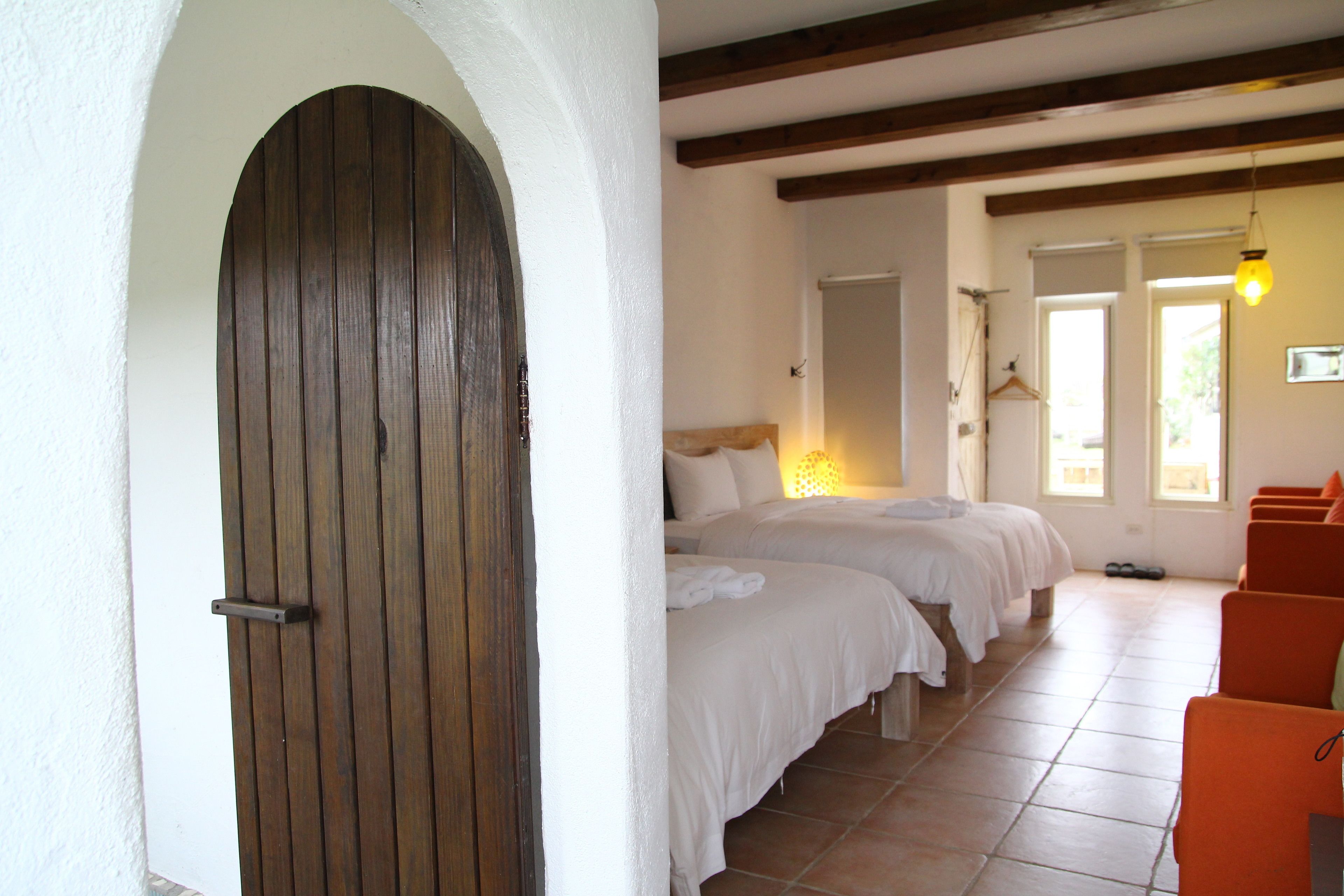 Deluxe Quadruple Room, 2 Queen Beds, Bathtub, Ocean View | Minibar, soundproofing, free WiFi, bed sheets