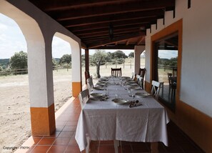 Restaurante al aire libre