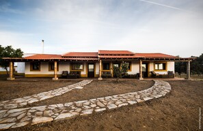 Façade de l’hébergement