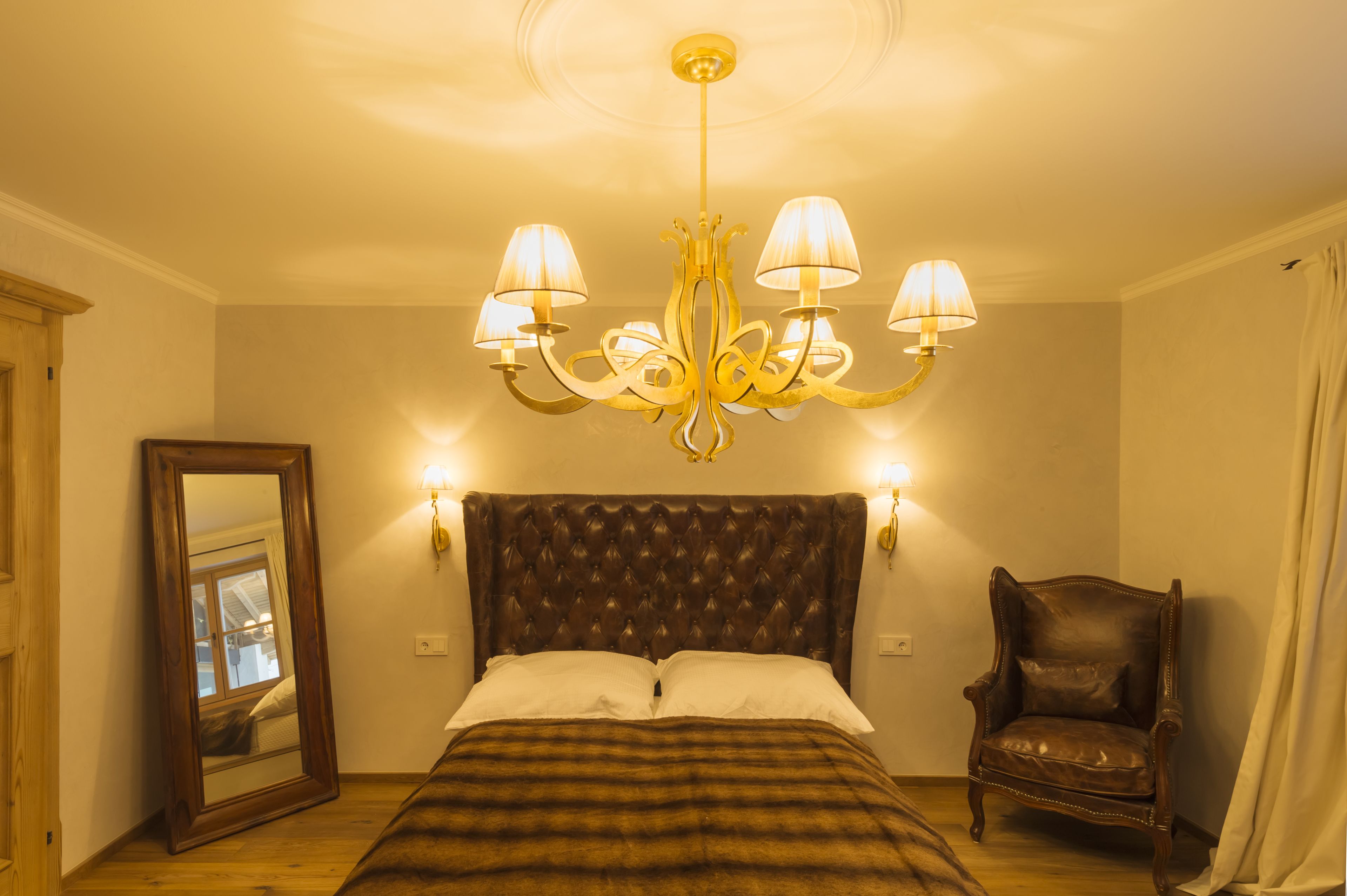 Deluxe-Chalet, 5 Schlafzimmer, Poolzugang, Bergblick | 5 Schlafzimmer, hochwertige Bettwaren, schallisolierte Zimmer