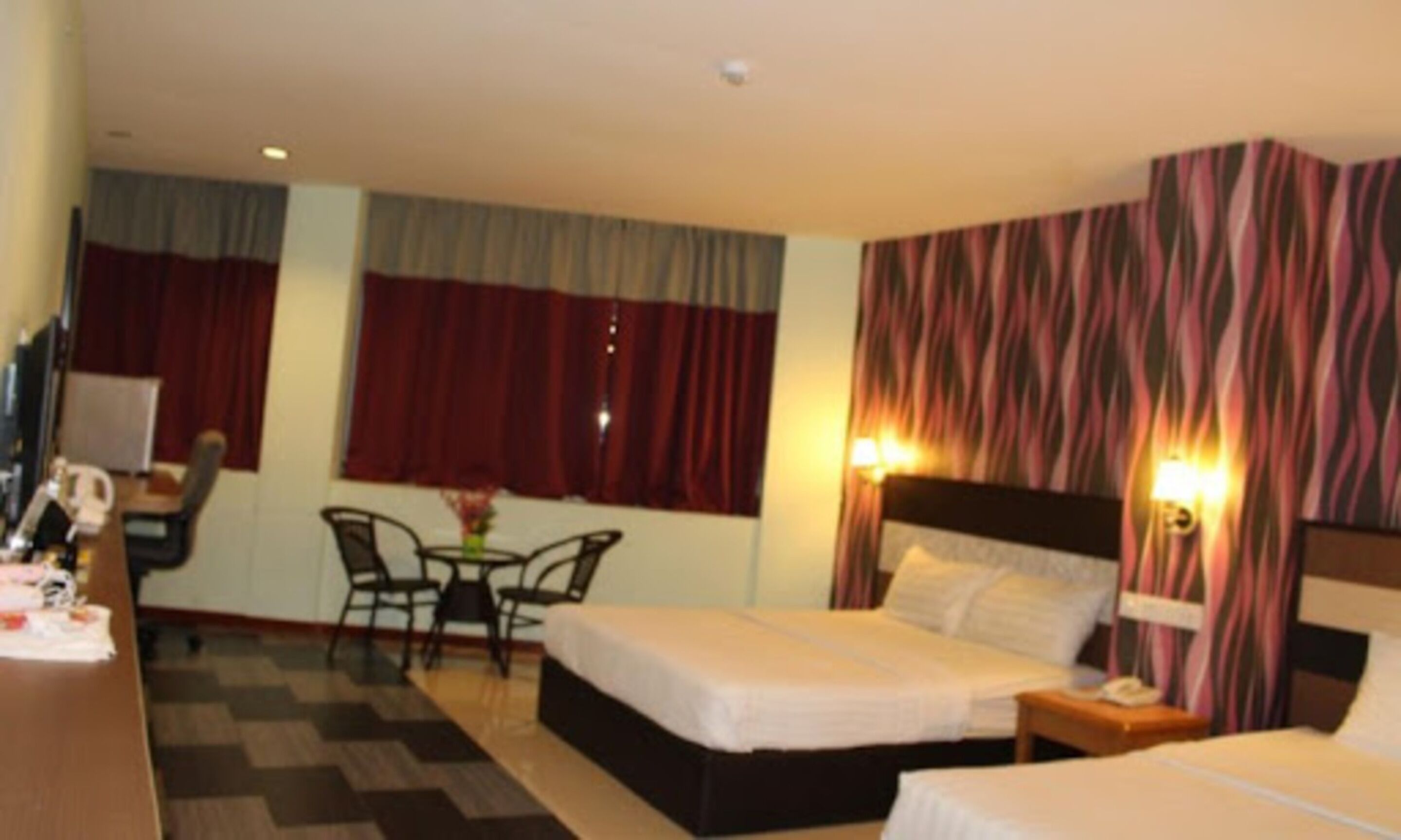 ห้องแฟมิลี่ | โต๊ะทำงาน, เตารีด/โต๊ะรีดผ้า, Wi-Fi ฟรี, ผ้าปูที่นอน