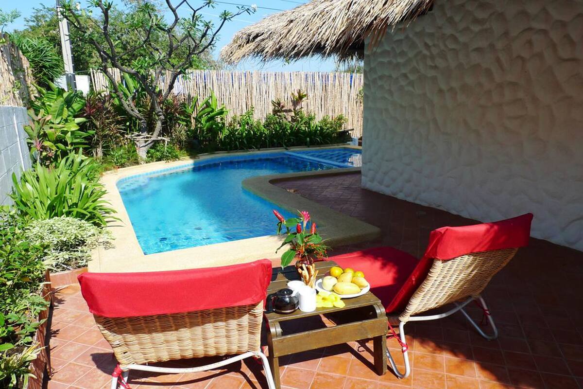 3 Bedrooms with Private Pool Villa | Terrace/patio