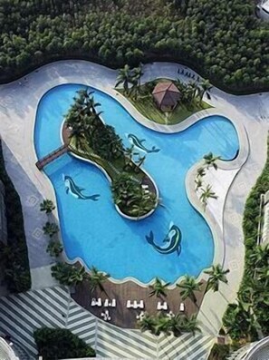 Indoor pool, outdoor pool - Dongguan Yuelai Garden Hotel (Dongguan)
