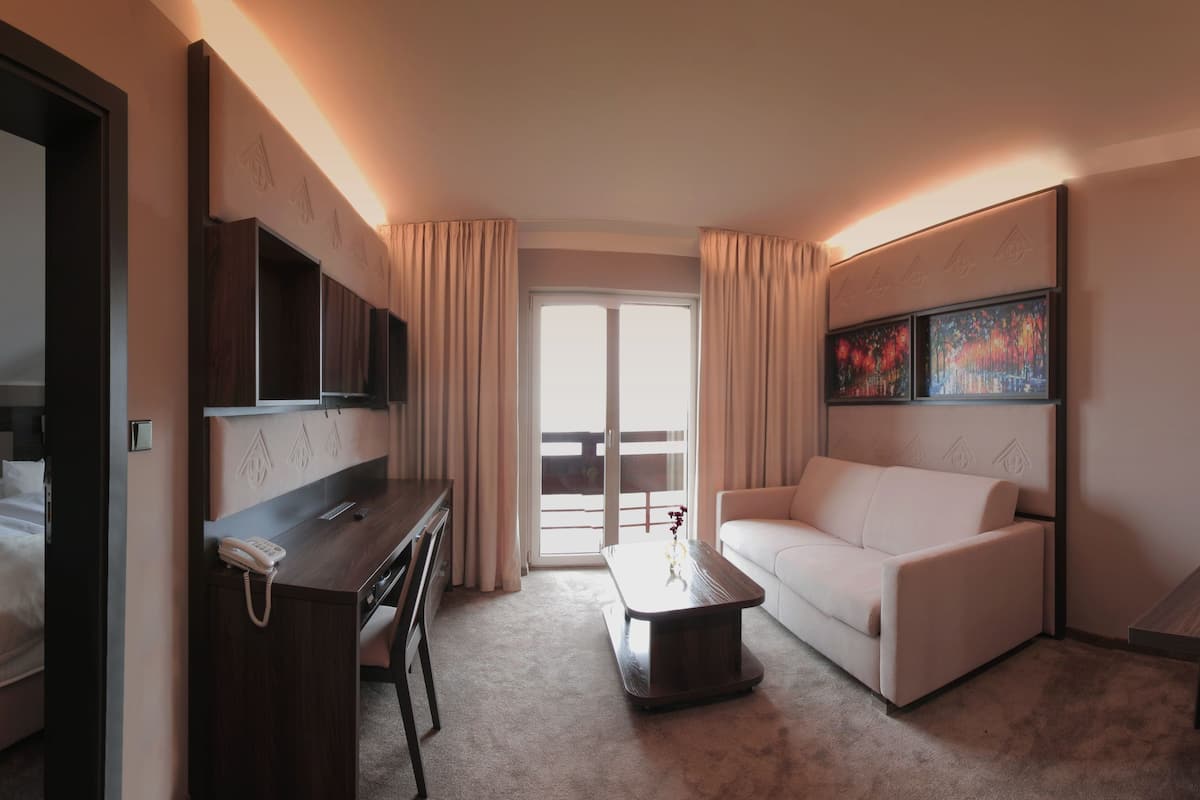 deluxe apartment | living room | flat-screen tv