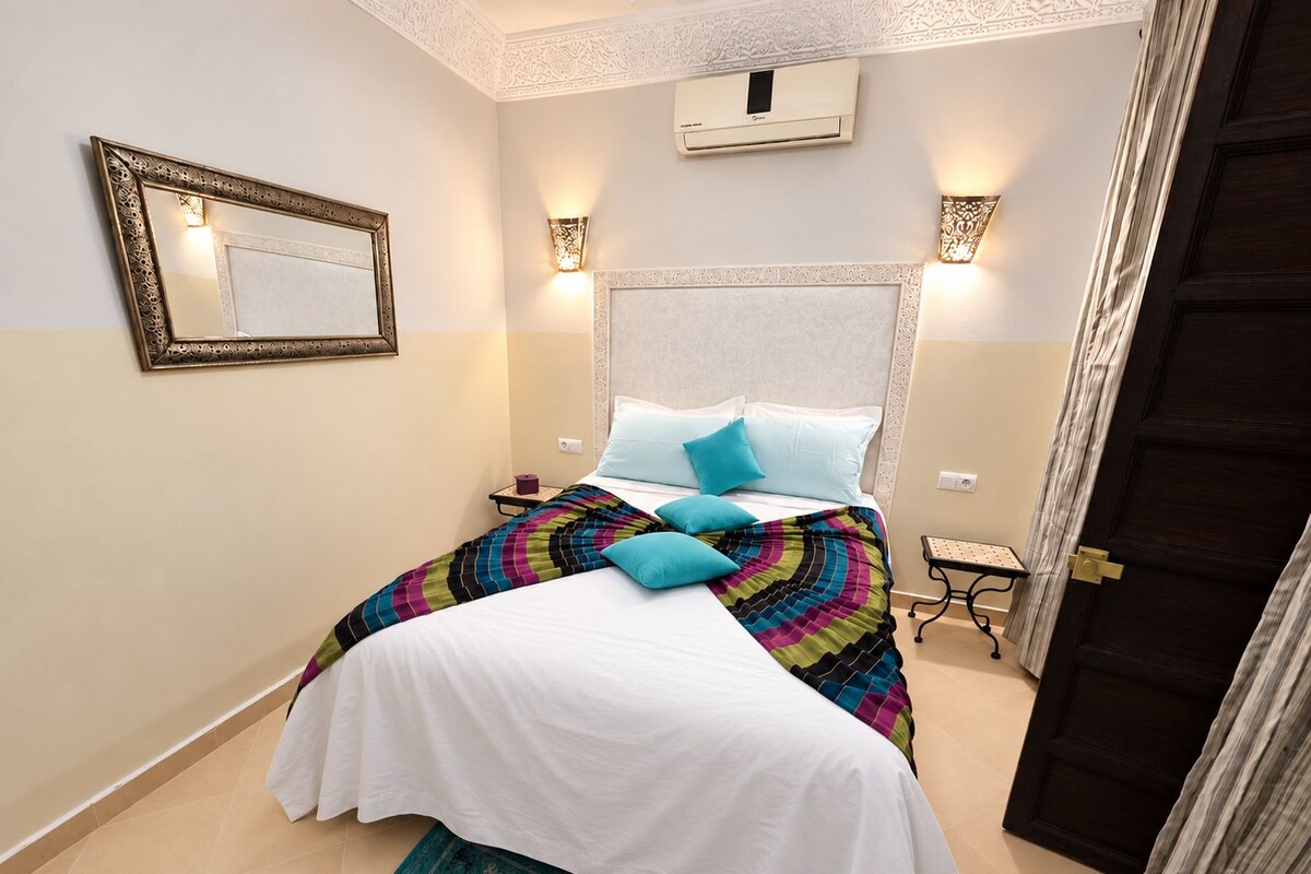 Double Room (Menara) | Blackout drapes, iron/ironing board (on request), WiFi (free)