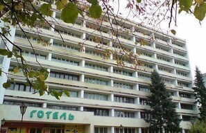 Overnatningsstedets facade