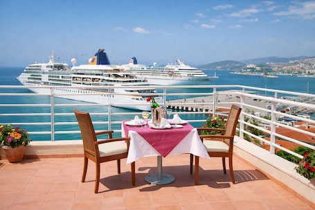 Terraza en la azotea. Kayhanbey Otel