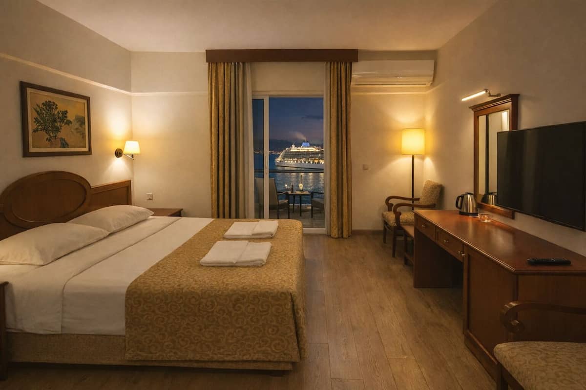 Hochwertige Bettwaren, Minibar, Zimmersafe, Schreibtisch