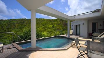 Familienvilla, 3 Schlafzimmer, Meerblick | Außenpool