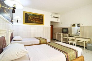 Mörkläggningsgardiner och gratis wi-fi