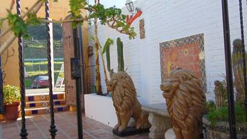 Entrada de la propiedad