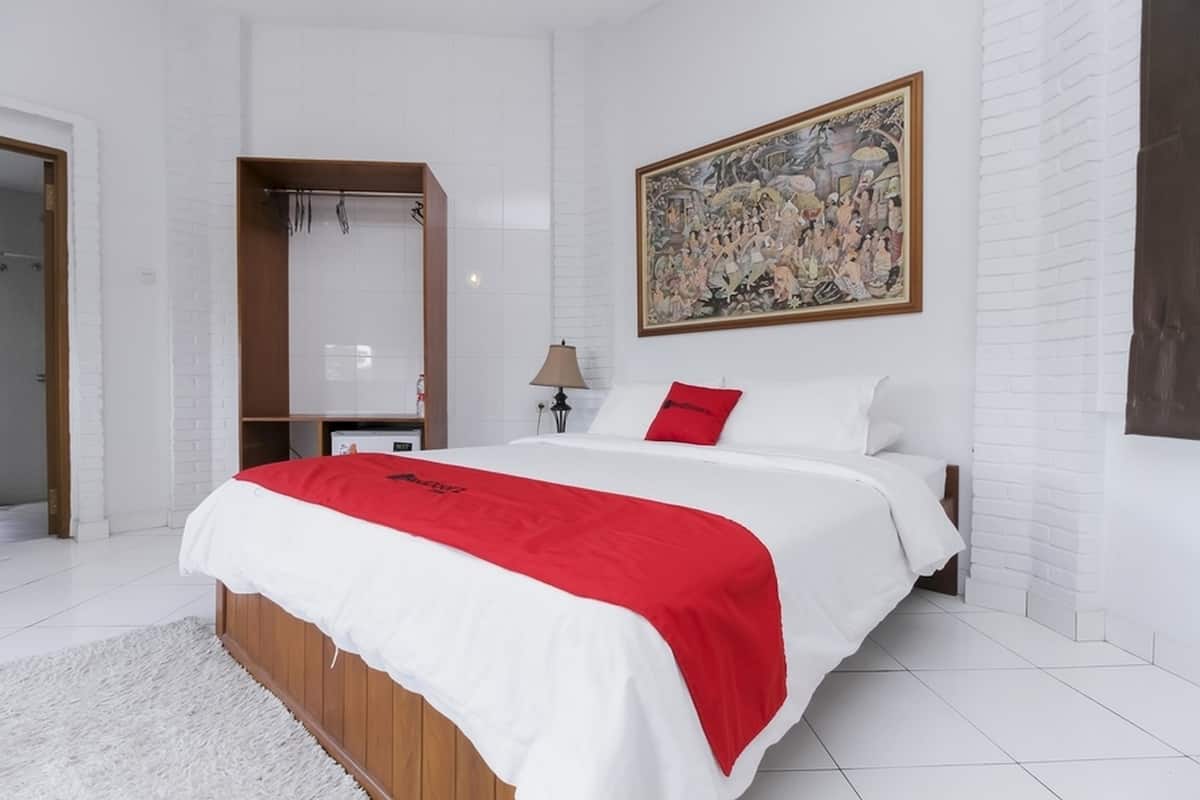 Quarto executivo | Escrivaninha, cortinas blackout, Wi-Fi