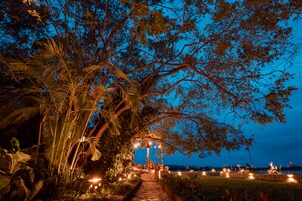 Front of property - evening/night