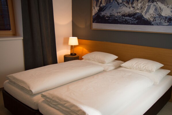 Premium bedding, individually decorated, individually furnished