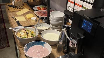 Gratis morgenmadsbuffet hver dag