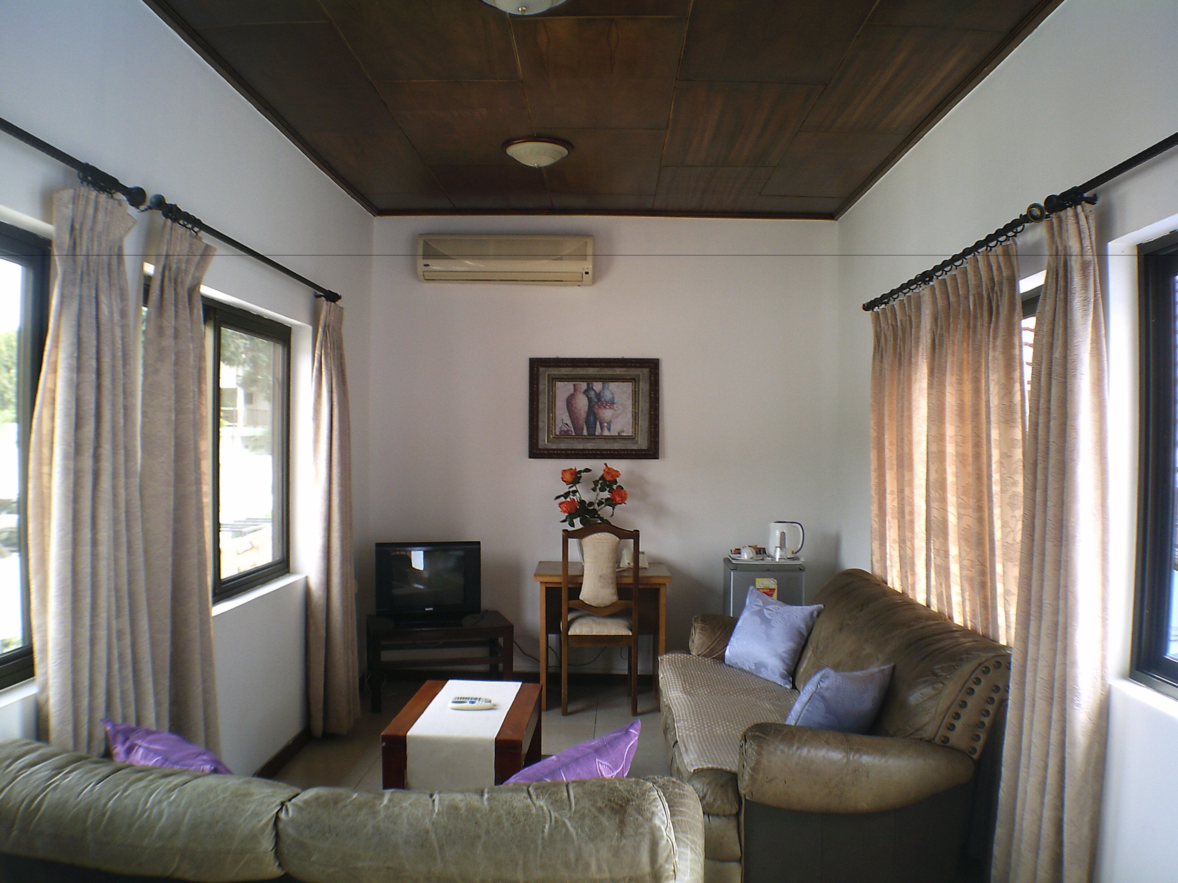 executive suite | living area | flat-screen tv