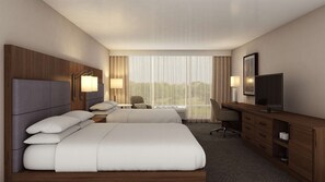 Hypo-allergenic bedding, in-room safe, desk, iron/ironing board - Doubletree by Hilton Lafayette East, IN (Lafayette)