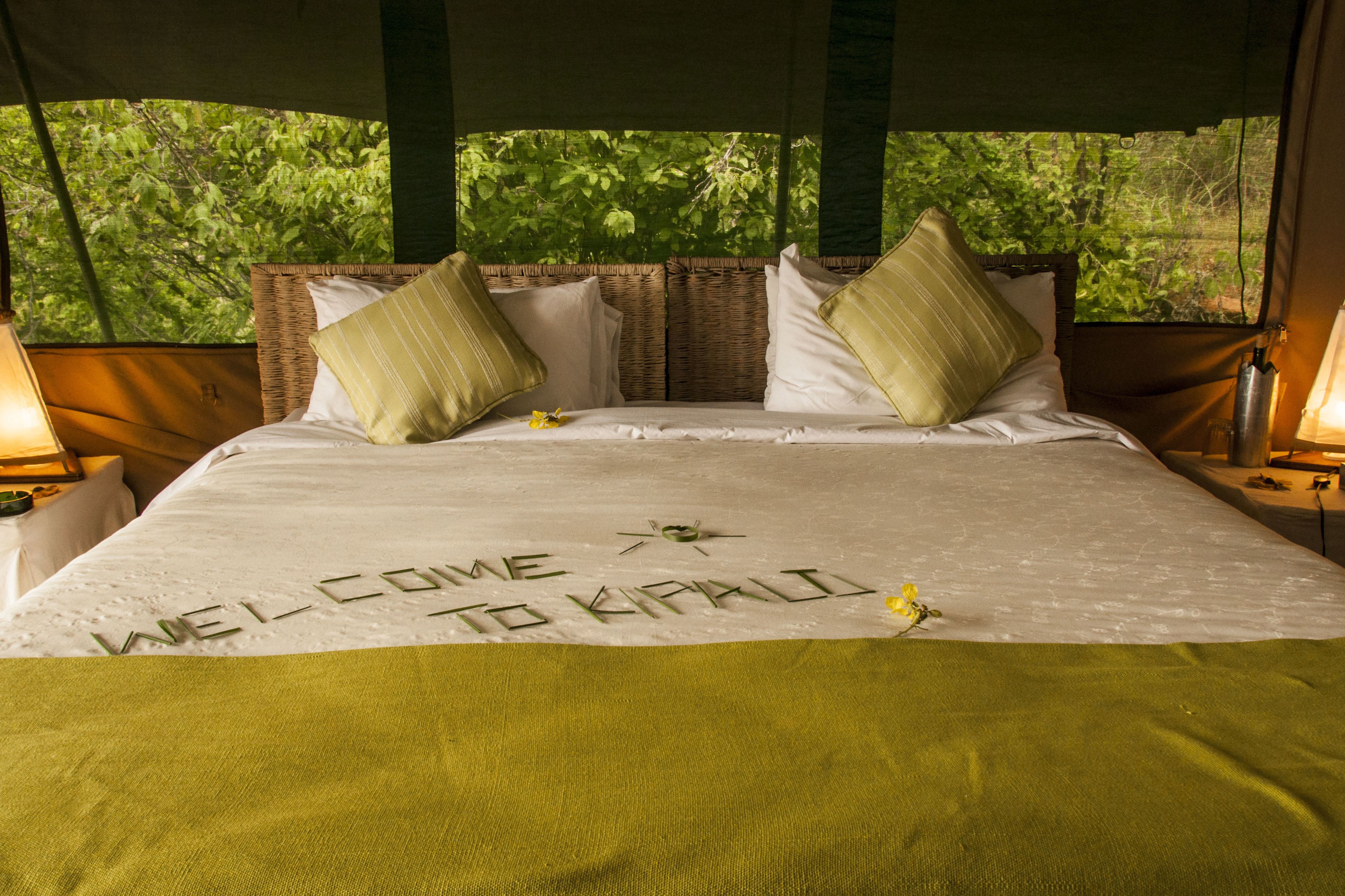 Phòng đôi hoặc 2 giường đơn, quang cảnh đồi núi (Tented Accommodation) | Bàn, nôi (giường cho trẻ sơ sinh) miễn phí, bộ trải giường 