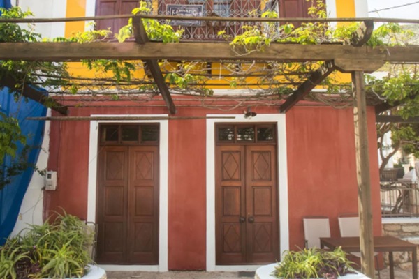 Fassade der Unterkunft