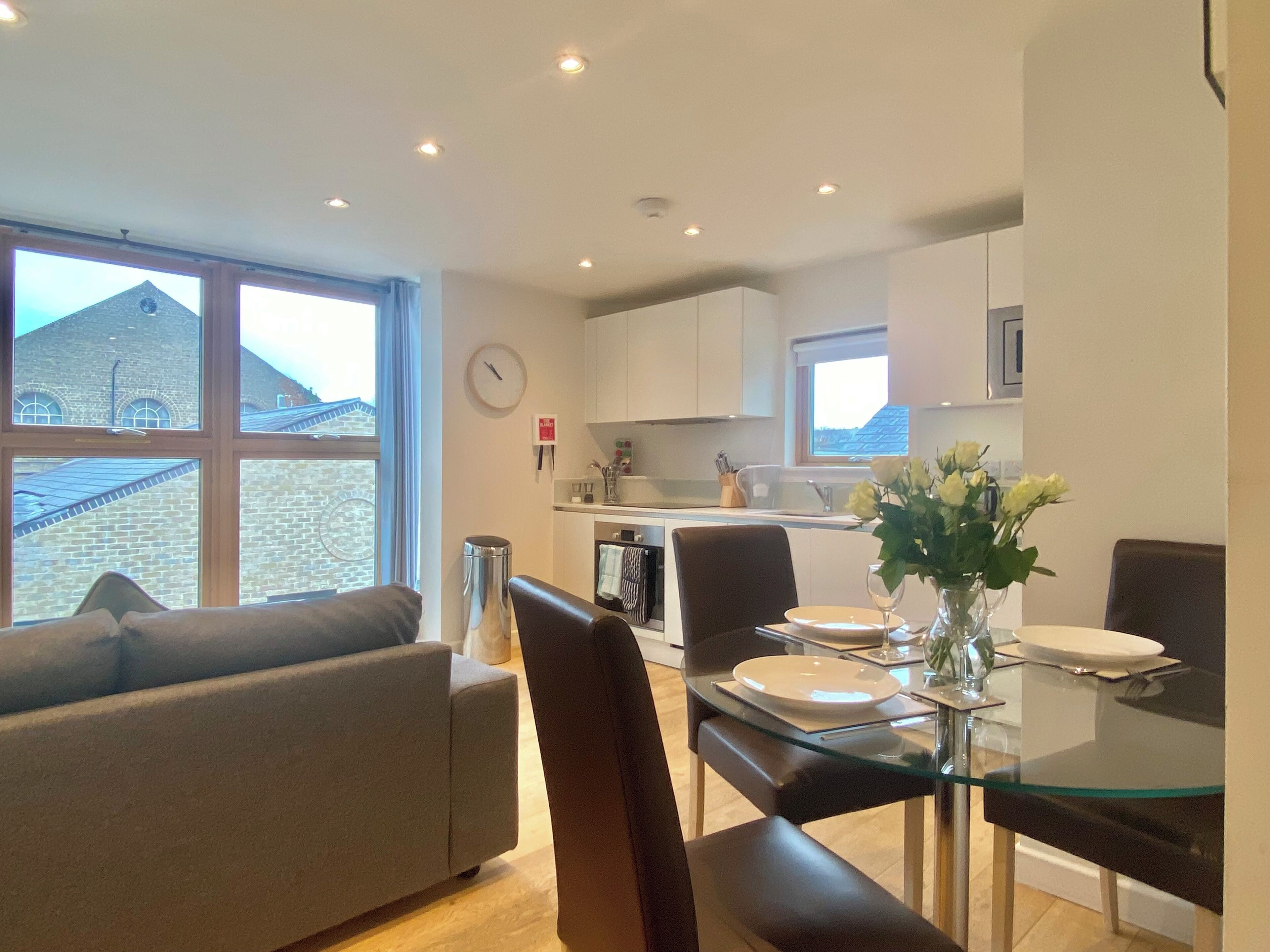 Departamento superior, 1 habitación, baño privado | Comedor