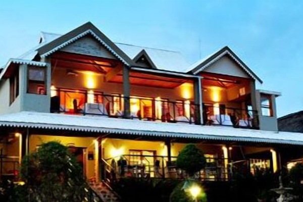 Front of property - evening/night