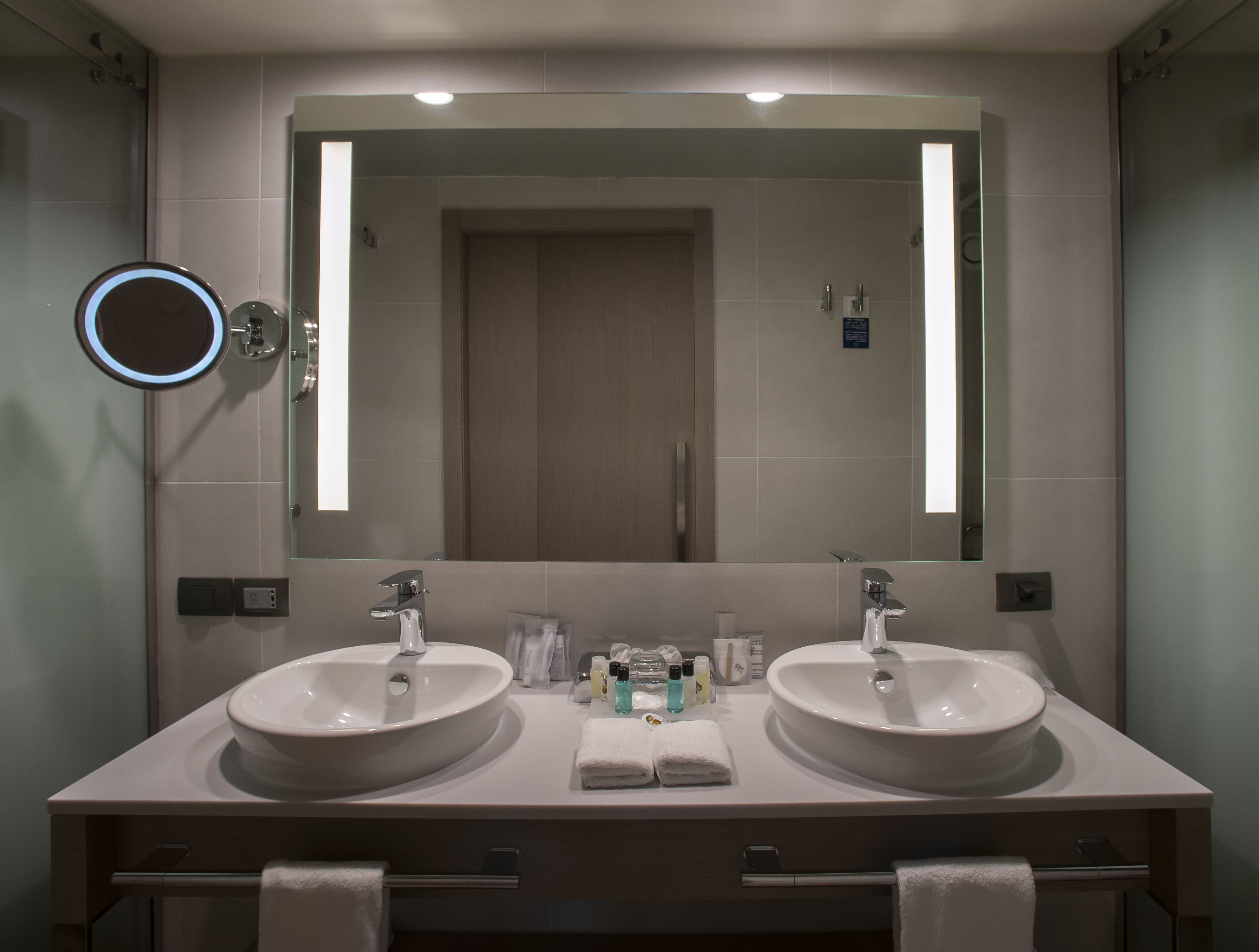 shower, eco-friendly toiletries, hair dryer, slippers