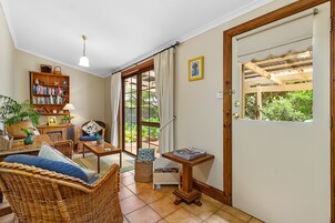 Cottage, 2 Bedrooms | Living area | Flat-screen TV, DVD player