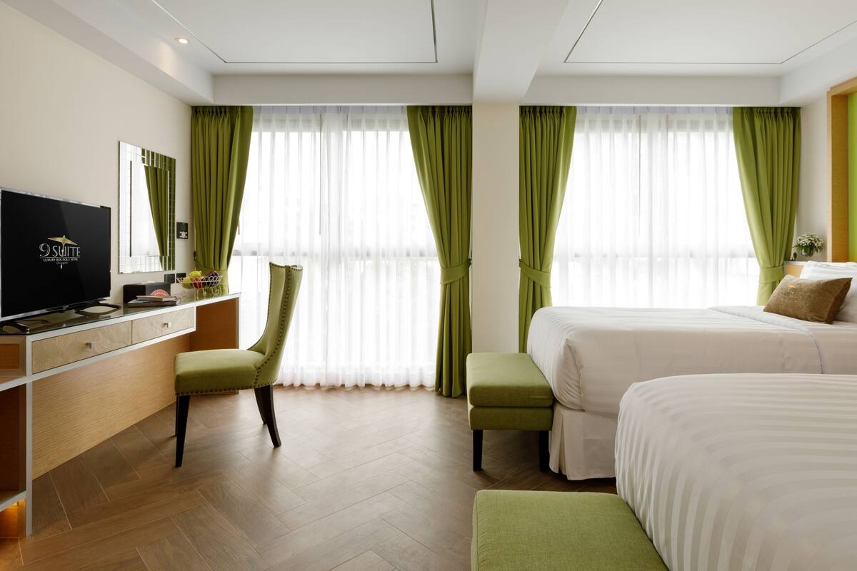 Deluxe Twin Room, 2 Single Beds | View from room