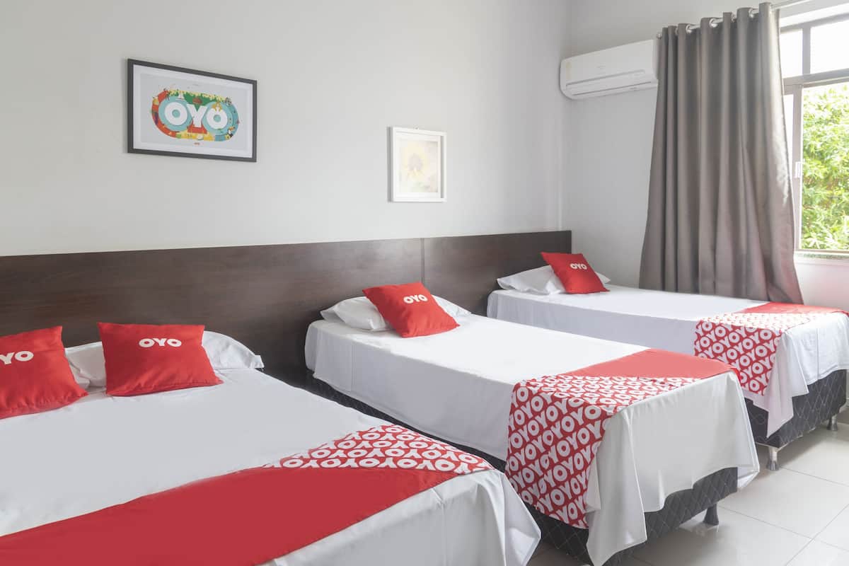 quadruple room, multiple beds | iron/ironing board, free wifi