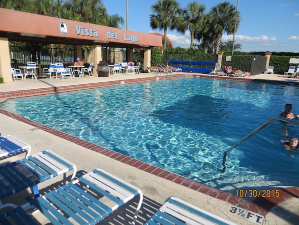 Außenpool, beheizter Pool