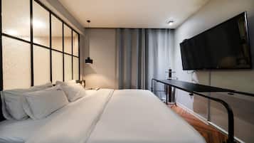 Literie de qualité supérieure, décoration personnalisée