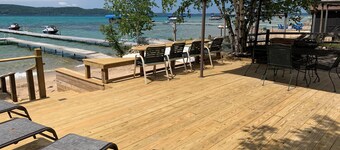 Crystal Lk Cottage AMAZING Prvt Sandy Lake Biweekly monthly discount - new deck