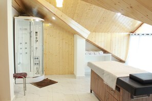 Hammam, 2 salles de soins