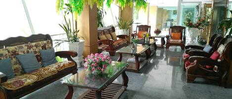 Lobby sitting area