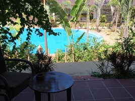 Bungalow familiar, 2 habitaciones | Vistas desde la habitación