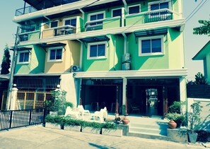 Fassade der Unterkunft