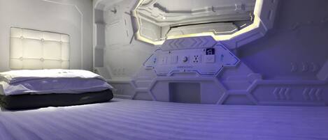 4 Capsule Room | Iron/ironing board, free WiFi