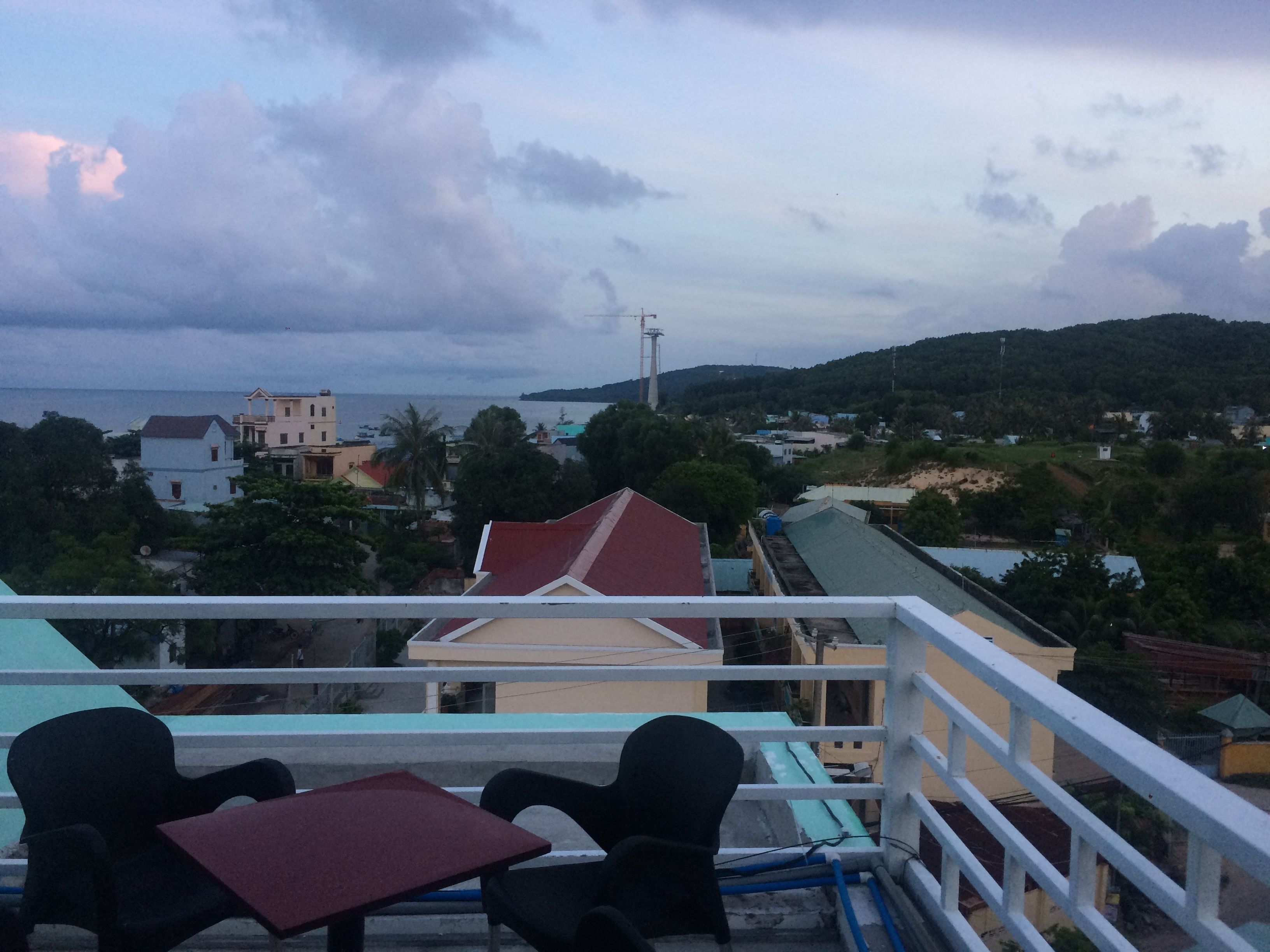 Vista desde la propiedad