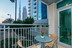 Apartment, 1 Bedroom | Balcony - Kennedy Towers - Burj Views (Dubai)