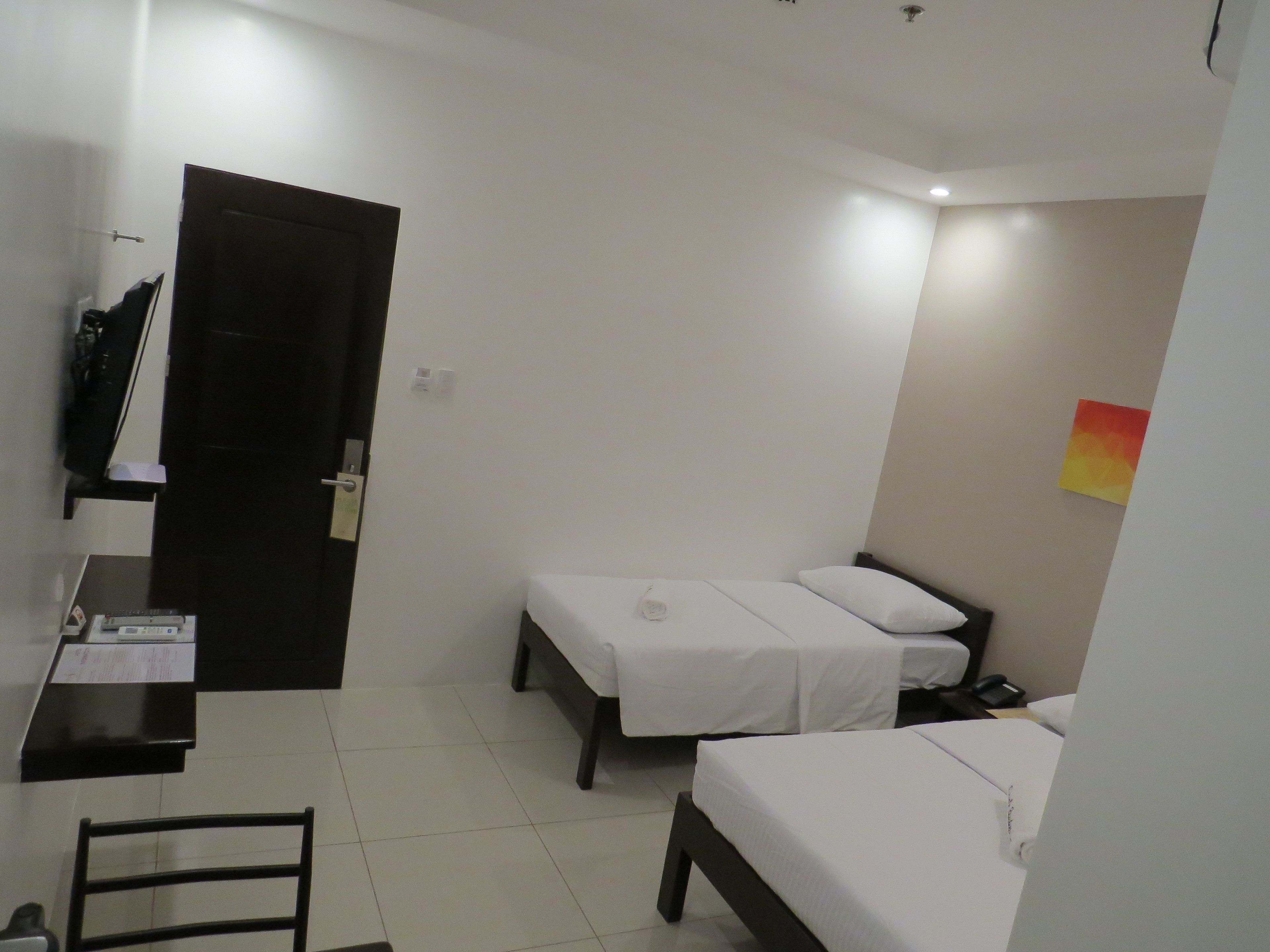 family room | desk, iron/ironing board, free wifi