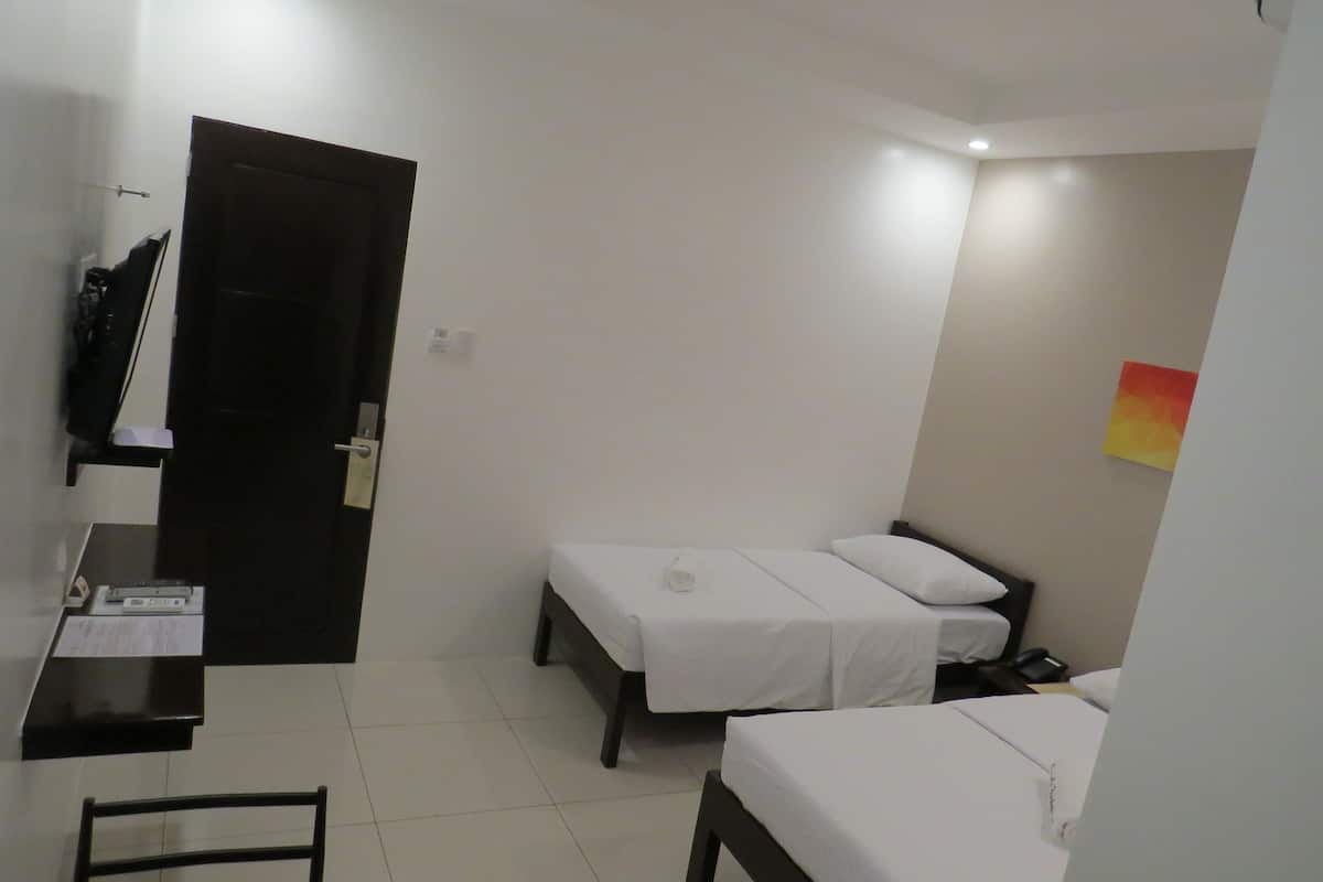 family room | desk, iron/ironing board, free wifi