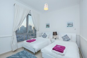 Apartment, 3 Bedrooms | 3 bedrooms, in-room safe, blackout curtains, iron/ironing board - Kennedy Towers - Southridge 1 (Dubai)