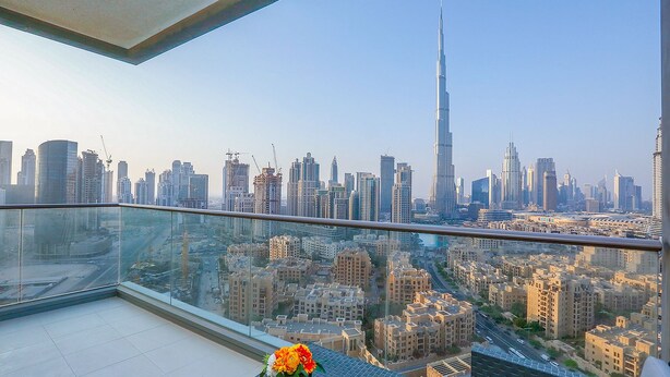 Apartment, 3 Bedrooms | Balcony view - Kennedy Towers - Southridge 1 (Dubai)