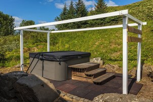 Bañera de hidromasaje privada